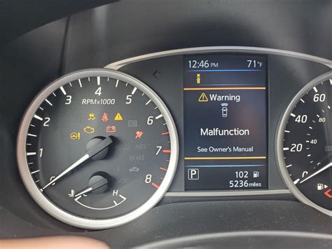 nissan sentra warning malfunction|2019 nissan sentra maintenance guide.